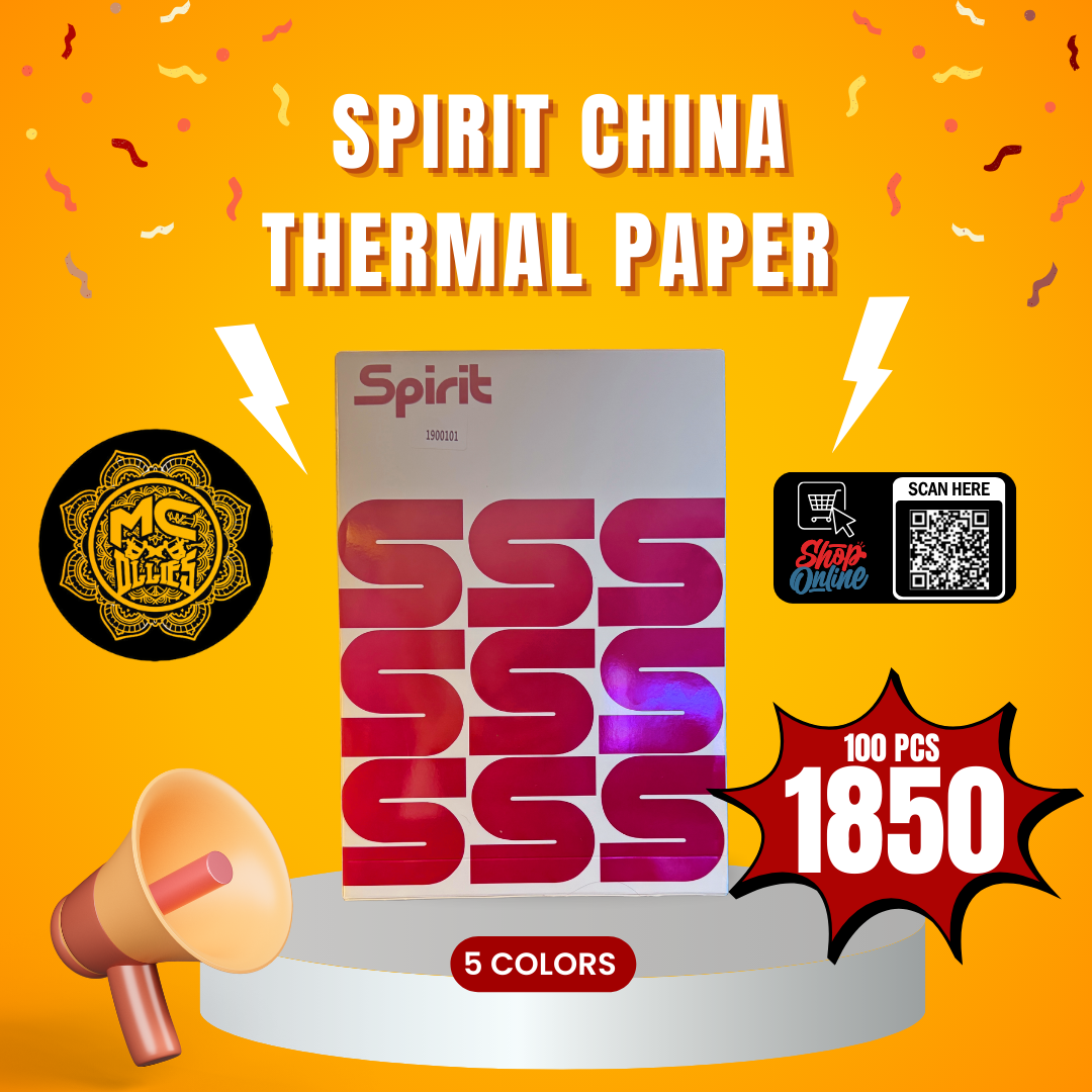 Spirit China Thermal Paper Box 100 pcs
