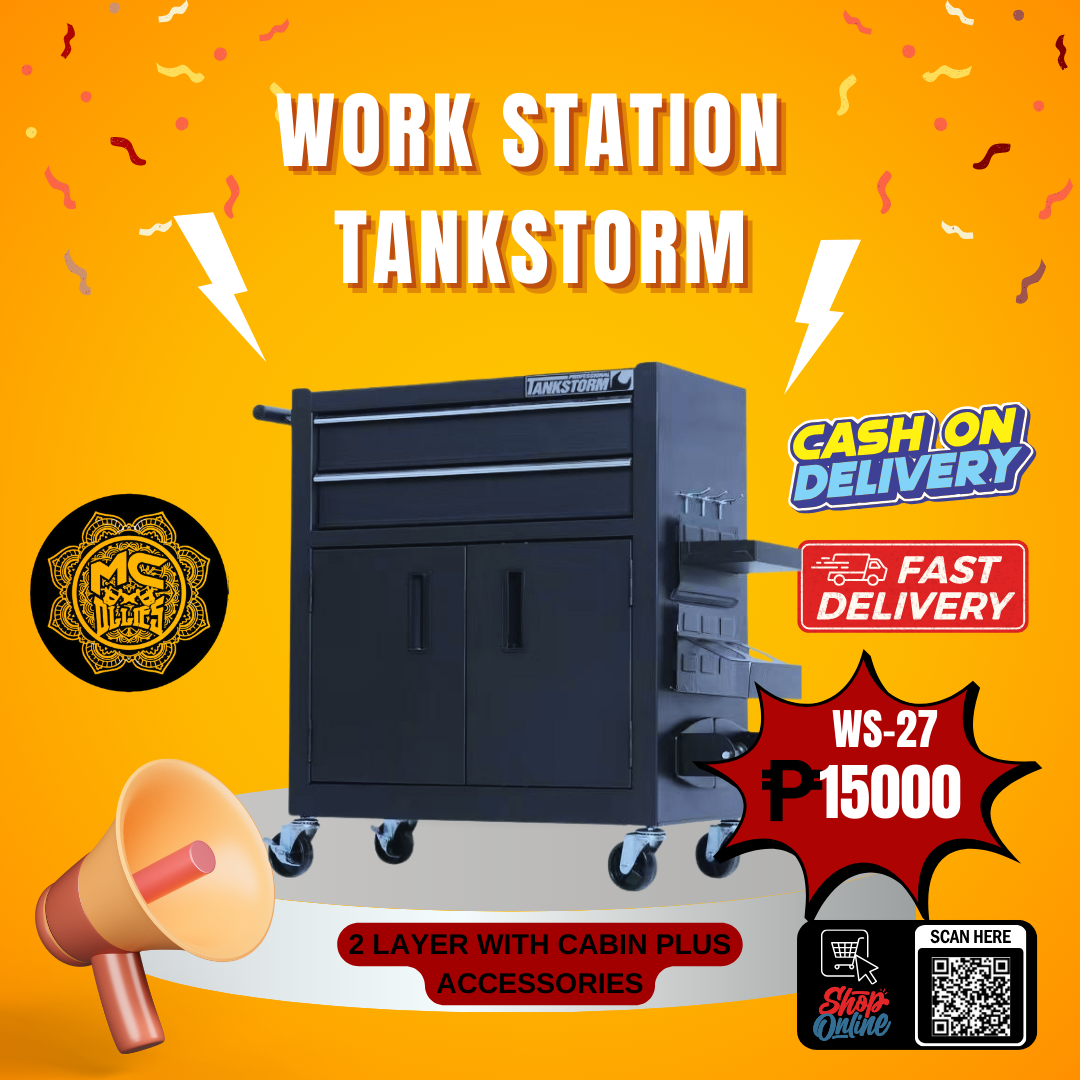 WORK STATION TANK STORM 5LBLK