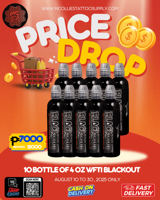 WFTI BLACKOUT 4OZ REFILL SAVE ON BULK (10 BOTTLES)