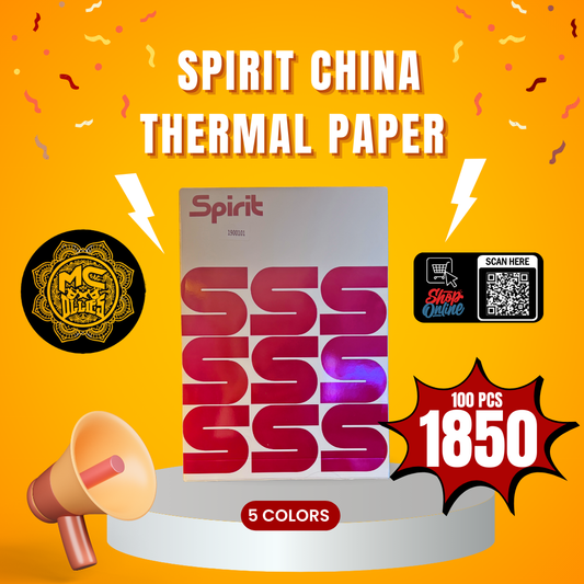 Spirit China Thermal Paper Box 100 pcs