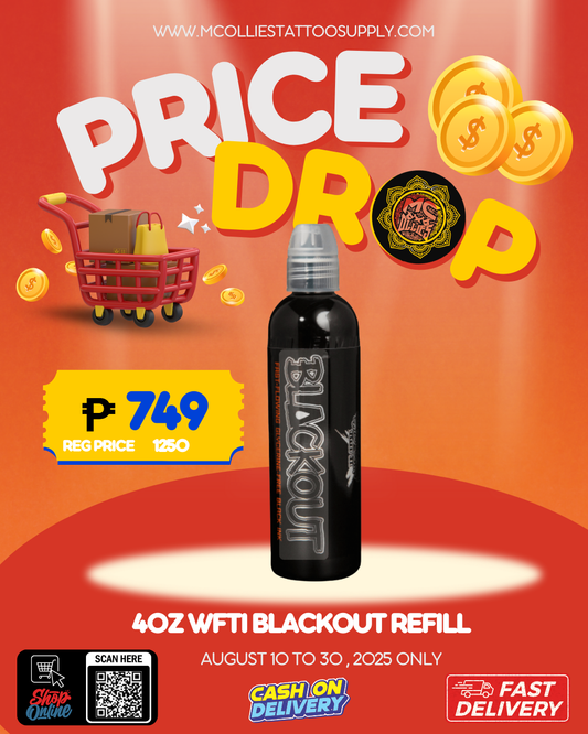 PRICE DROP WFTI BLACKOUT 4oz REFILL