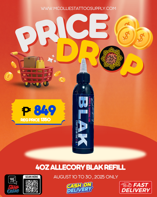 PRICE DROP ALLEGORY BLAK 4oz REFILL