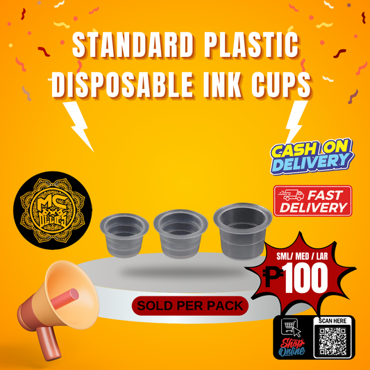 STANDARD PLASTIC DISPOSABLE  INK CUPS