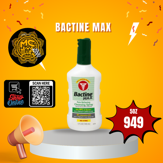 Bactine Max 5fl oz (148ml)