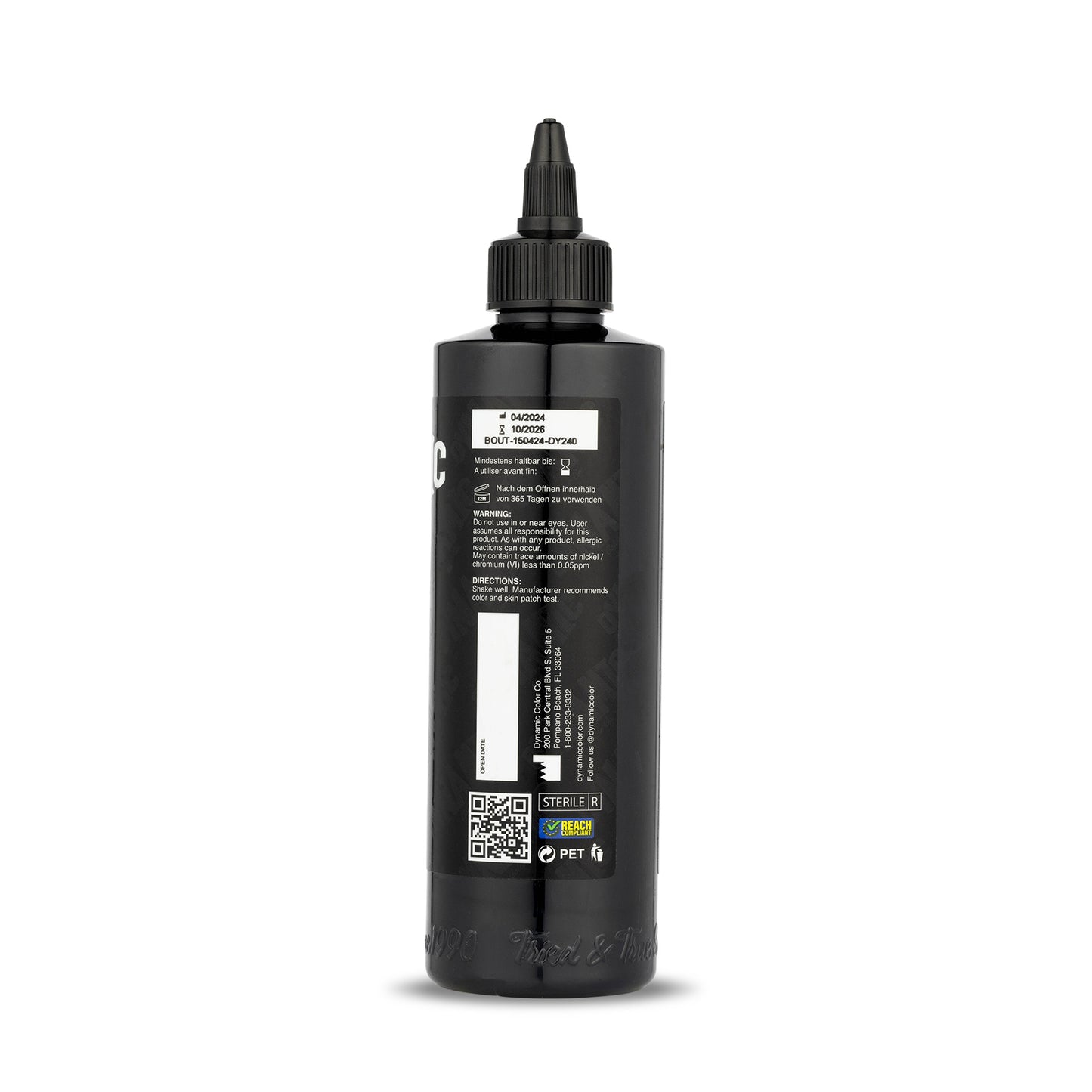 Dynamic Colors Co Blackout Tattoo Ink 8oz