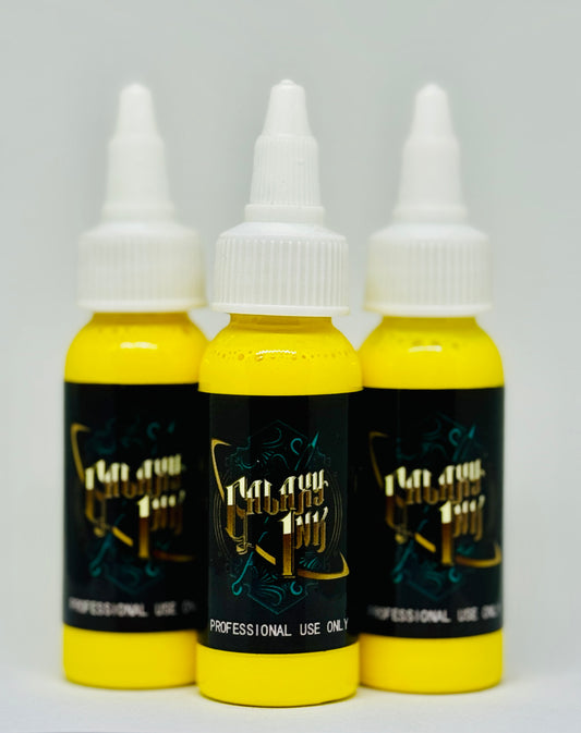 Galaxy Ink Lemon Yellow Tattoo Ink